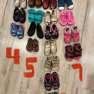 Kids Pink Athletic Sneakers - Unbranded